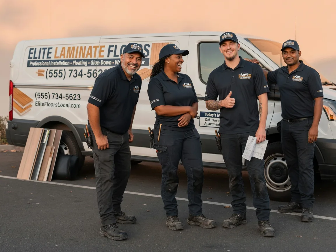 Laminate flooring installation company in Bristol, IN